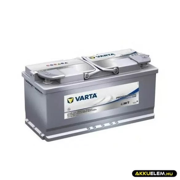 Varta 12V 105Ah 950A JOBB+ 840105 L6 Munka akkumulátor AGM