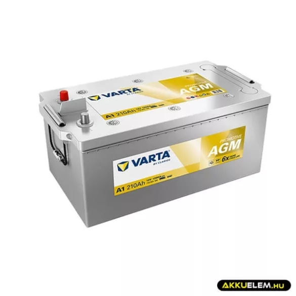 Varta 12V 210Ah 1200A 710901 tgk C Teherautó akkumulátor AGM