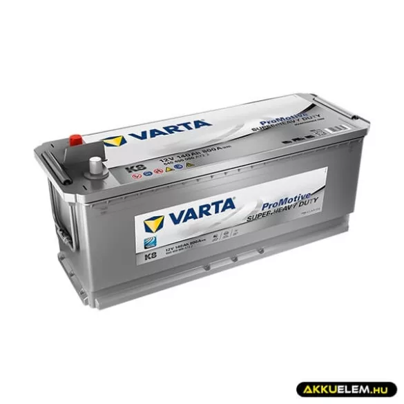 Varta 12V 140Ah 800A 640400 tgk A Teherautó akkumulátor