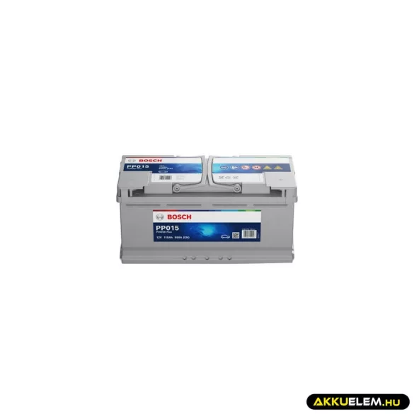 Bosch PP015 12V 110Ah 950A JOBB+ autó akkumulátor
