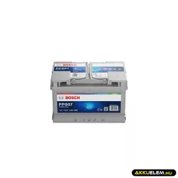 Bosch PP007 12V 72 Ah 720A JOBB+ autó akkumulátor
