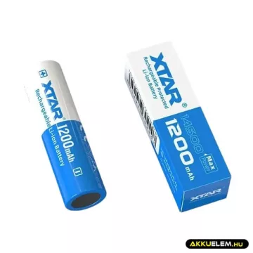 Xtar 14500 1200mAh 3,6V Li-Ion akkumulátor PCB