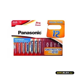 Panasonic Pro Power LR03 AAA elem 12db/csomag (ár/csomag)