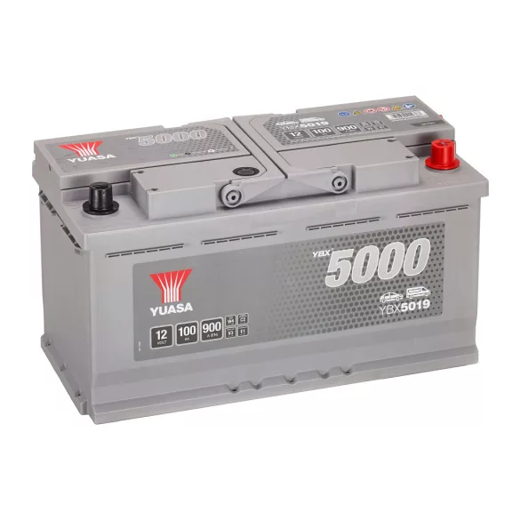 Yuasa 12V 100Ah 900A YBX5019 autó akkumulátor JOBB+