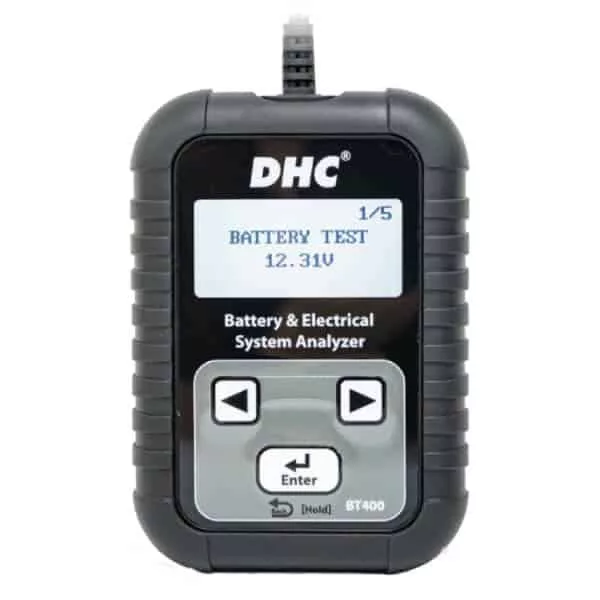 DHC-BT400 akkumulátor teszter 12/24V 2000A, digitális