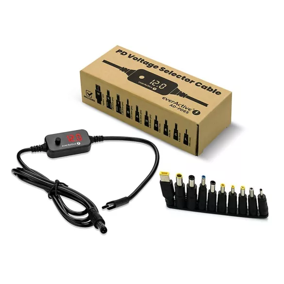 EverActive TÁPEGYSÉG DC5/9/12/15/20V 10csat 20V/3,25A