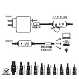 EverActive TÁPEGYSÉG DC5/9/12/15/20V 10csat 20V/3,25A