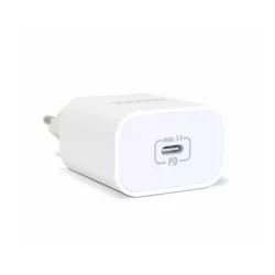 USB-C/ Type-C PD20W Fali gyorstöltő Quick Charge 3A Fehér