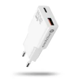 everActive SC-380Q 1xUSB 1xUSB-C QC3.0 adapter 30W SUPER SLIM