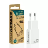 everActive SC-385Q 2xUSB-C PD adapter 30W SUPER SLIM
