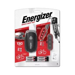Energizer Kerékpár Lámpa 2 Részes + 4xAAA