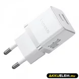 Baseus hálózati adapter 30W EU 1*USB 1* USB-C Mini Yet Powerful