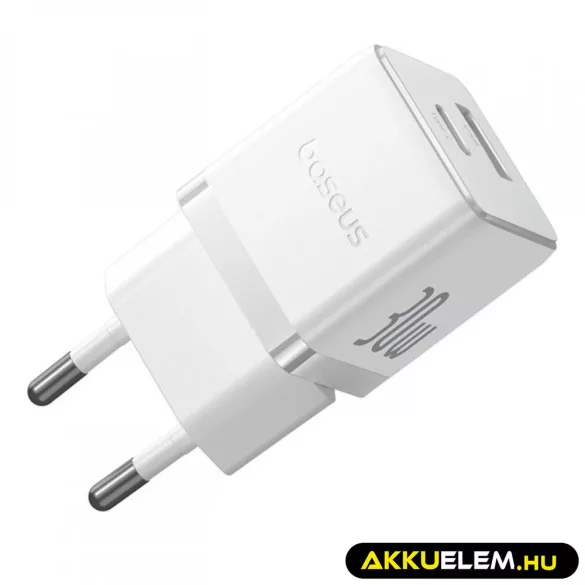 Baseus hálózati adapter 30W EU 1*USB 1* USB-C Mini Yet Powerful