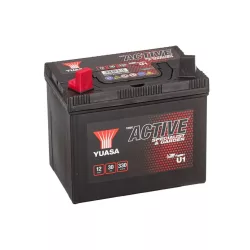 Yuasa 12V 30Ah 330A U1 Fűnyíró akkumulátor BAL+