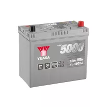 Yuasa 12V 50Ah 450A YBX5053 Autó akkumulátor JOBB+