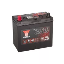 Yuasa 12V 45Ah 400A YBX3057 Autó akkumulátor BAL+