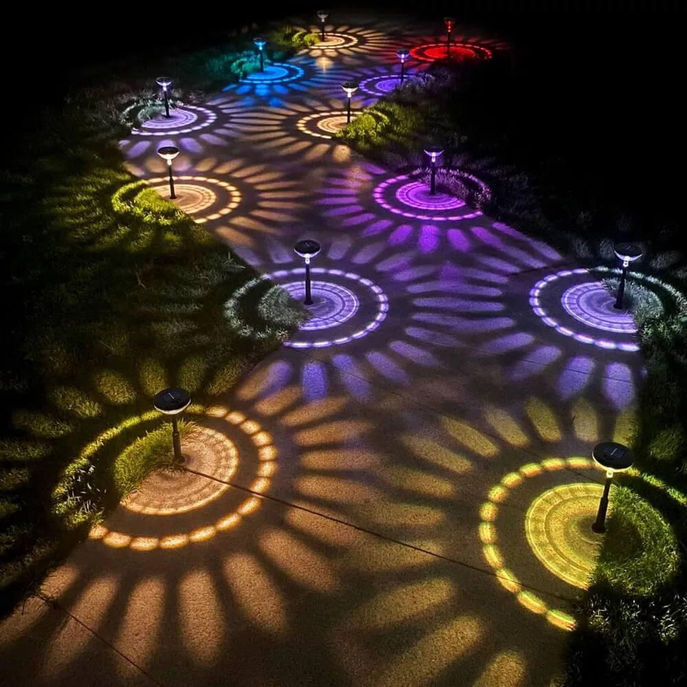 Lámpa 1+1 meleg + RGB Led