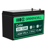 GreenCell AGM VRLA 12V 7.2Ah zselés akkumulátor - GreenCell