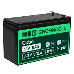   GreenCell AGM VRLA 12V 9Ah akkumulátor szünetmentes egységekhez - GreenCell