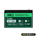 GreenCell AGM VRLA 12V 9Ah akkumulátor szünetmentes egységekhez - GreenCell