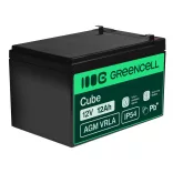 GreenCell AGM VRLA 12V 12Ah zselés akkumulátor - GreenCell