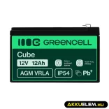 GreenCell AGM VRLA 12V 12Ah zselés akkumulátor - GreenCell