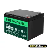 GreenCell AGM VRLA 12V 12Ah zselés akkumulátor - GreenCell