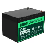 GreenCell AGM VRLA 12V 14Ah zselés akkumulátor - GreenCell