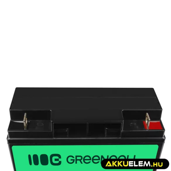 GreenCell AGM VRLA 12V 18Ah akkumulátor fűnyírókhoz robogókhoz hajókhoz - GreenCell