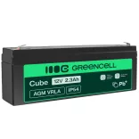 GreenCell AGM VRLA 12V 2.3Ah zselés akkumulátor - GreenCell