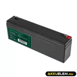 GreenCell AGM VRLA 12V 2.3Ah zselés akkumulátor - GreenCell