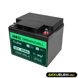 GreenCell AGM VRLA 12V 40Ah akkumulátor fűnyírókhoz robogókhoz hajókhoz - GreenCell