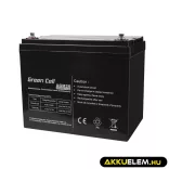 GreenCell AGM VRLA 12V 84Ah akkumulátor napelemes rendszerekhez hajókhoz - GreenCell