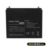 GreenCell AGM VRLA 12V 84Ah akkumulátor napelemes rendszerekhez hajókhoz - GreenCell
