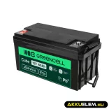 GreenCell AGM VRLA 12V 65Ah akkumulátor napelemes rendszerekhez hajókhoz - GreenCell