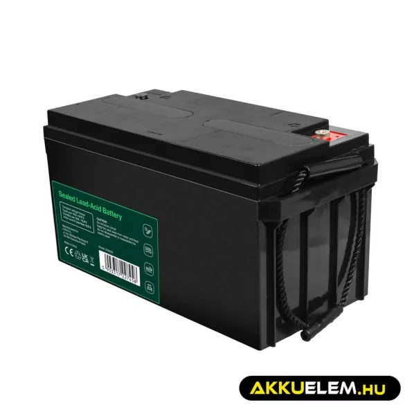 GreenCell AGM VRLA 12V 65Ah akkumulátor napelemes rendszerekhez hajókhoz - GreenCell