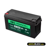 GreenCell AGM VRLA 12V 150Ah akkumulátor napelemes rendszerekhez hajókhoz - GreenCell