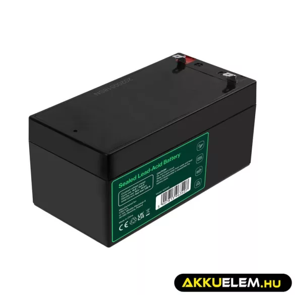 GreenCell AGM VRLA 12V 3.4Ah zselés akkumulátor - GreenCell
