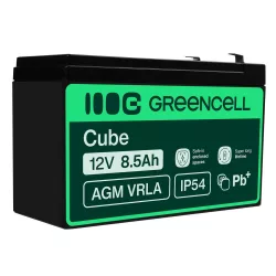   GreenCell AGM VRLA 12V 8.5Ah zselés akkumulátor - GreenCell