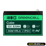 GreenCell AGM VRLA 12V 8.5Ah zselés akkumulátor - GreenCell