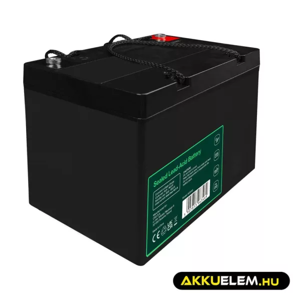 GreenCell AGM VRLA 12V 55Ah akkumulátor fűnyírókhoz robogókhoz hajókhoz - GreenCell