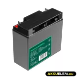 GreenCell AGM VRLA 12V 17Ah akkumulátor fűnyírókhoz robogókhoz hajókhoz - GreenCell