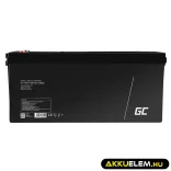 GreenCell AGM VRLA 12V 180Ah akkumulátor napelemes rendszerekhez hajókhoz - GreenCell