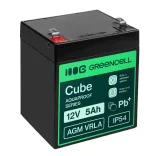 GreenCell AGM VRLA 12V 5Ah akkumulátor (91x70x102mm) - GreenCell