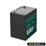 GreenCell AGM VRLA 12V 5Ah akkumulátor (91x70x102mm) - GreenCell