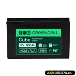 GreenCell AGM VRLA 12V 100Ah akkumulátor UPS-ekhez lakóautókhoz (332x175x220mm) - GreenCell