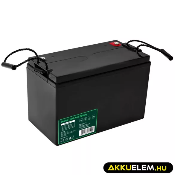 GreenCell AGM VRLA 12V 100Ah akkumulátor UPS-ekhez lakóautókhoz (332x175x220mm) - GreenCell
