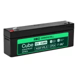 GreenCell AGM VRLA 12V 2.5Ah akkumulátor (178x36x66mm) - GreenCell