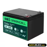 GreenCell AGM VRLA 12V 12Ah akkumulátor (152x99x100mm) - GreenCell