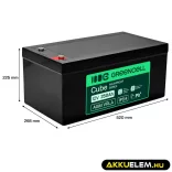 GreenCell AGM VRLA 12V 250Ah akkumulátor hajókhoz napelemes rendszerekhez (520x268x225mm) - GreenCell